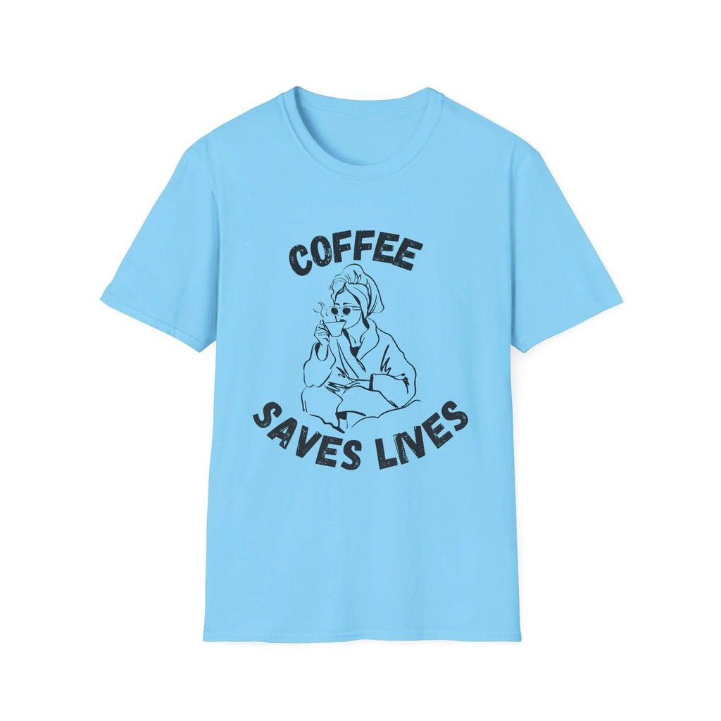 Coffee Saves Lives Unisex Softstyle T-Shirt