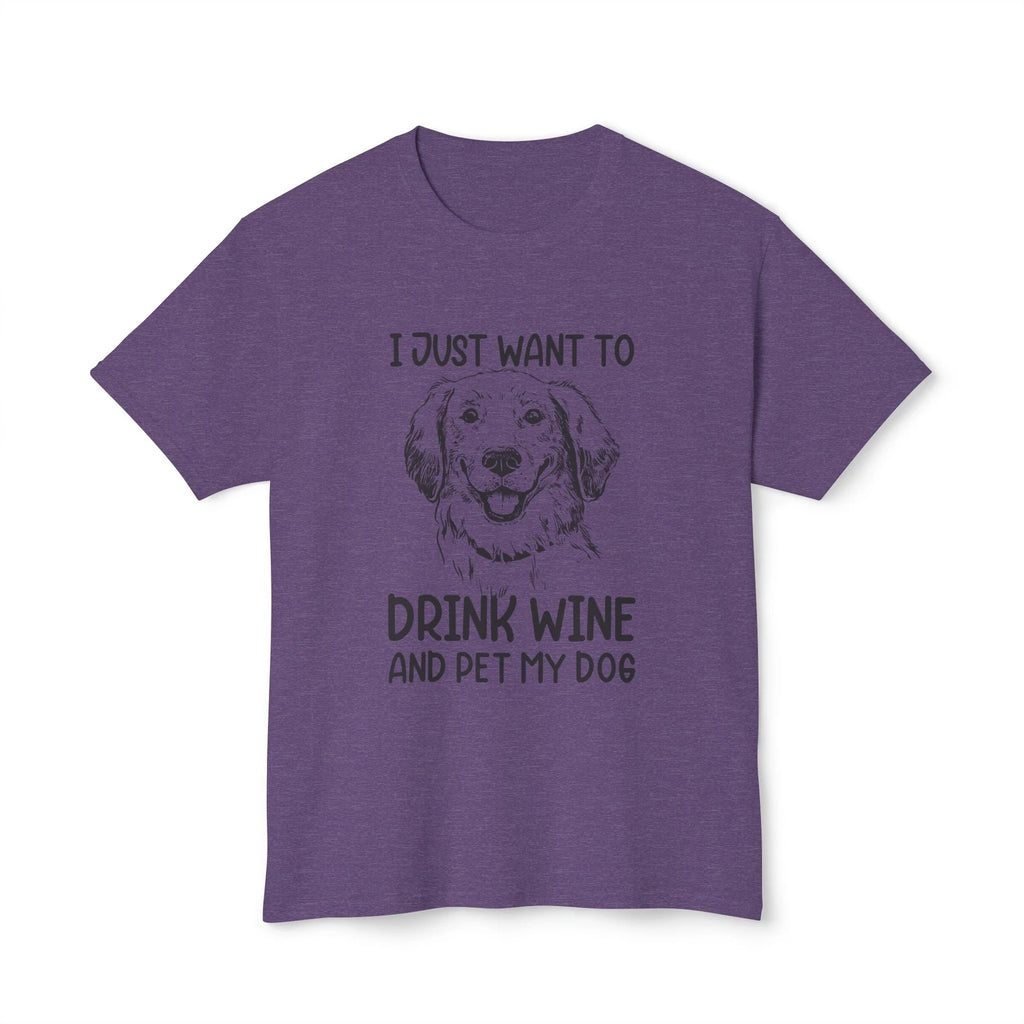 Wine and Dog Lover T-shirt