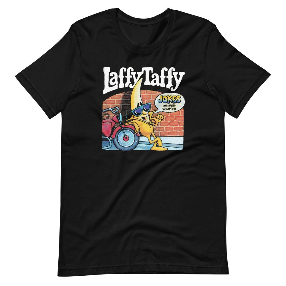Mens LAFFY TAFFY Candy Vintage 80s Tee Short-Sleeve T-Shirt