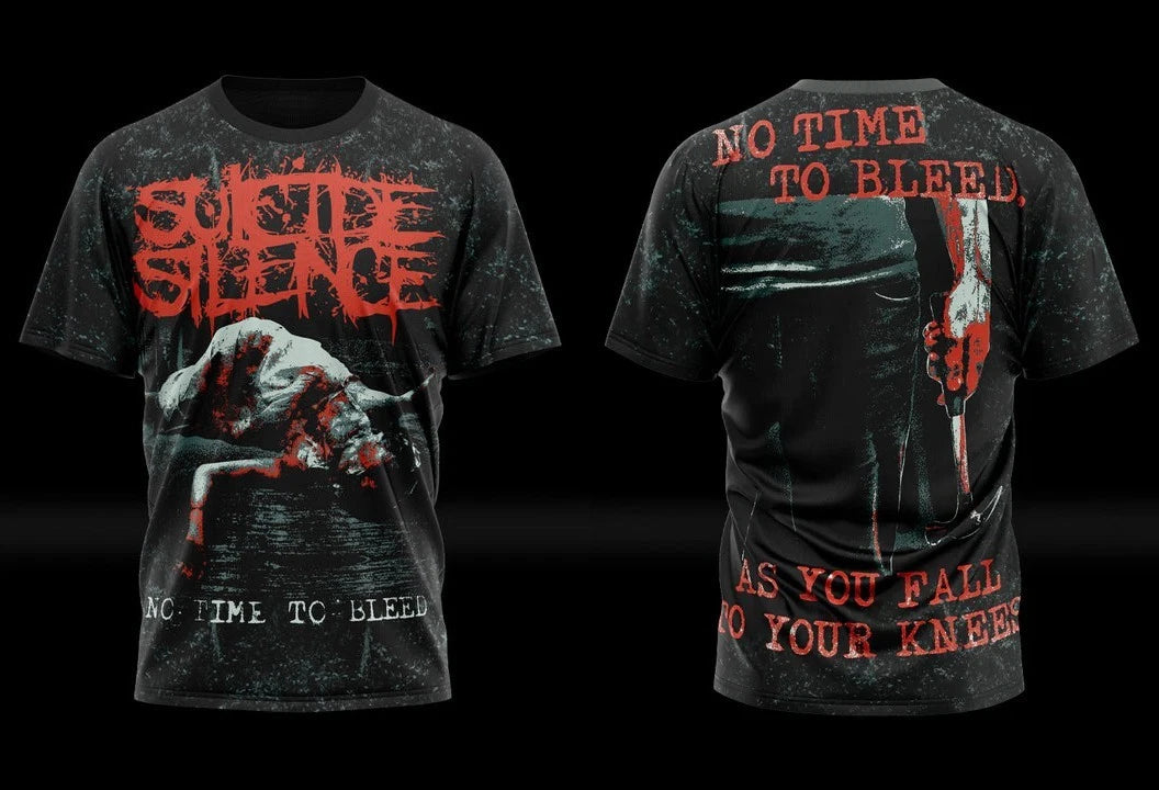Suicide Silence No Time To Bleed All Over Print  S-6XL 3D T-shirt TZ396