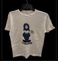 vintage 1990s souvenir t-shirt from London featuring a cartoon policeman