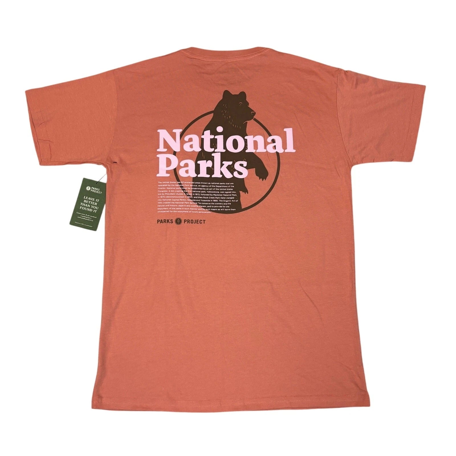 NWT Parks Project Our National Parks Puff Print Pocket T Shirt Men's XL