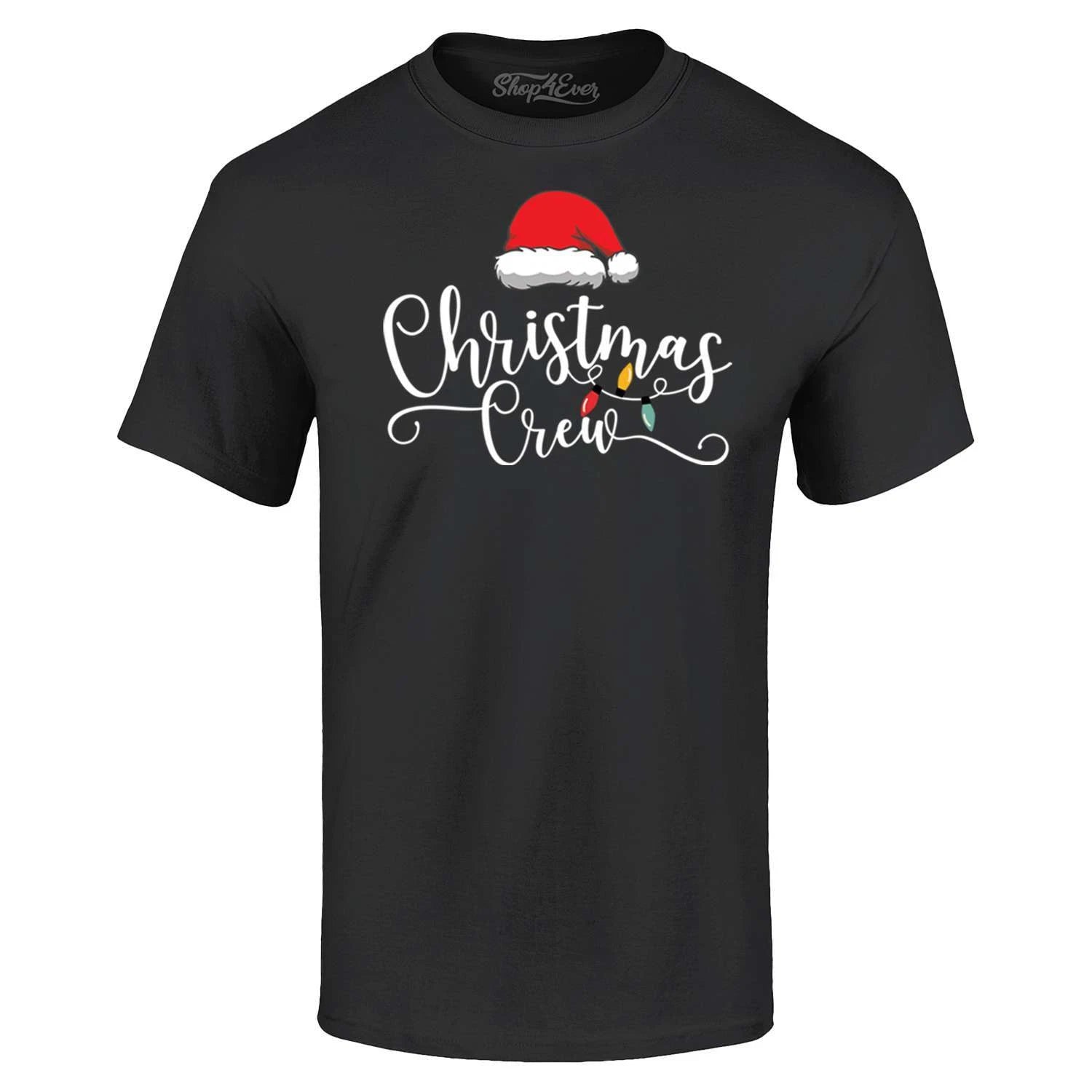 Christmas Crew Matching Xmas Holiday T-shirt Christmas Shirts