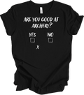 Archery Bow Hunting T-Shirt I Like Dogs and Archery Sarcasm Quote Dog Mom Gift