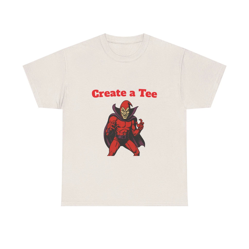 Custom T-Shirt Design, Create Your Own Personalized Tee, S–3X, Multiple Colors
