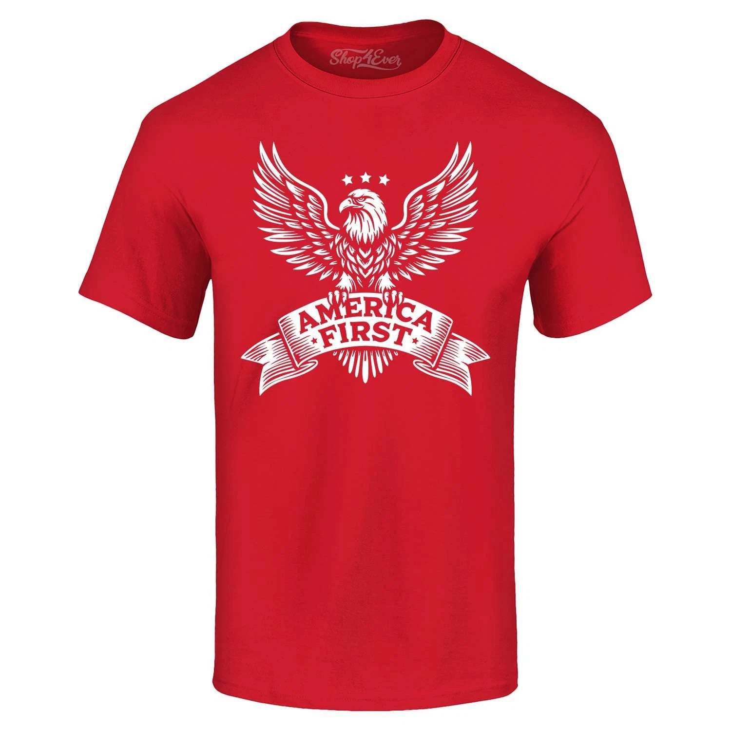 America First Eagle T-shirt United States of America Patriotic Shirt