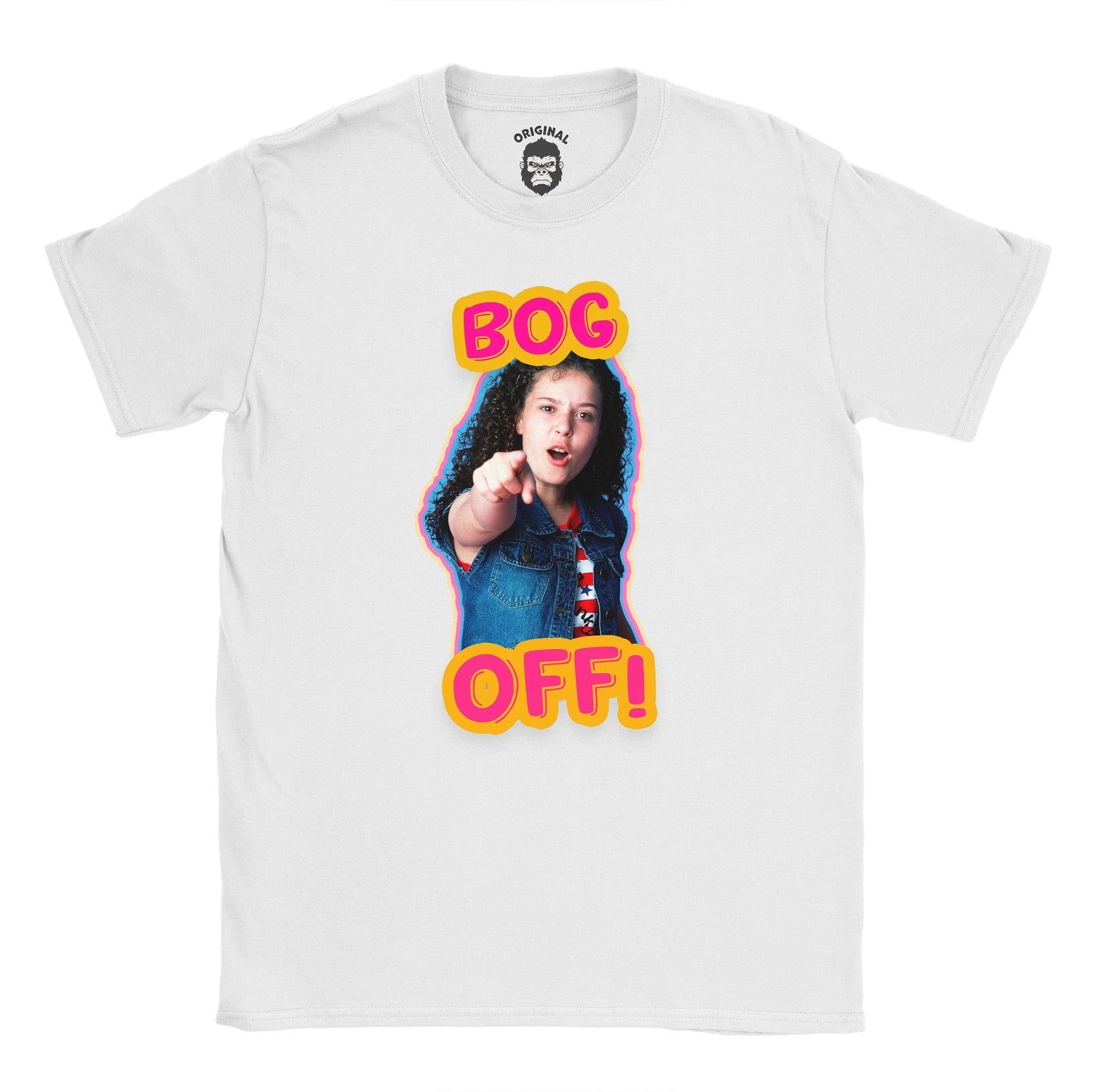 Tracy Beaker T-shirt Bog Off 90's | Funny Birthday Christmas Gift