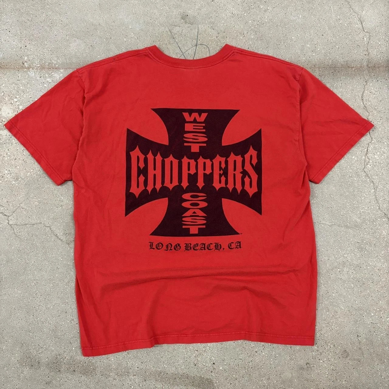 Vintage West Coast Choppers Long Beach, Ca Tee XL