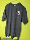 Y2K Shirt Skull Cross Bones Pirate Mastagni Law Beefy Fortuna Iuvat Audacem