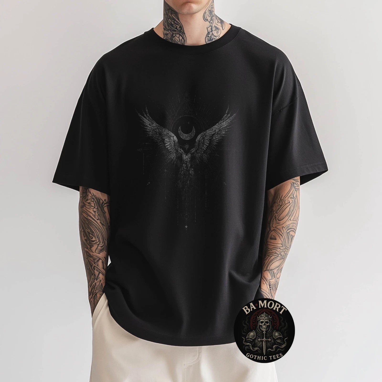 Gothic Punk Dark Fashion Y2K Streetwear Vintage Women Men T-Shirt