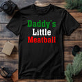 Daddy's Little Maetball T-shirt Funny Italian Joke Gift Top Men's Unisex Tee