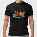 Walk For Peace T Shirt Spiritual Monk Peace Walk Tee S-5XL Unisex Cotton