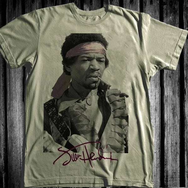 Jimi Hendrix T-shirt,  concert, retro, vintage, purple haze, rock, guitar, music