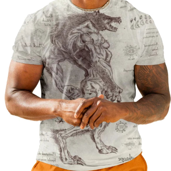 Dogman T-Shirt | Werewolf Cryptid Tee Supernatural cryptozoology Hunting Bigfoot