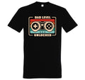 Youth Designz Dad Level Unlocked Men's Printed T-Shirt Funny Gaming Gaming