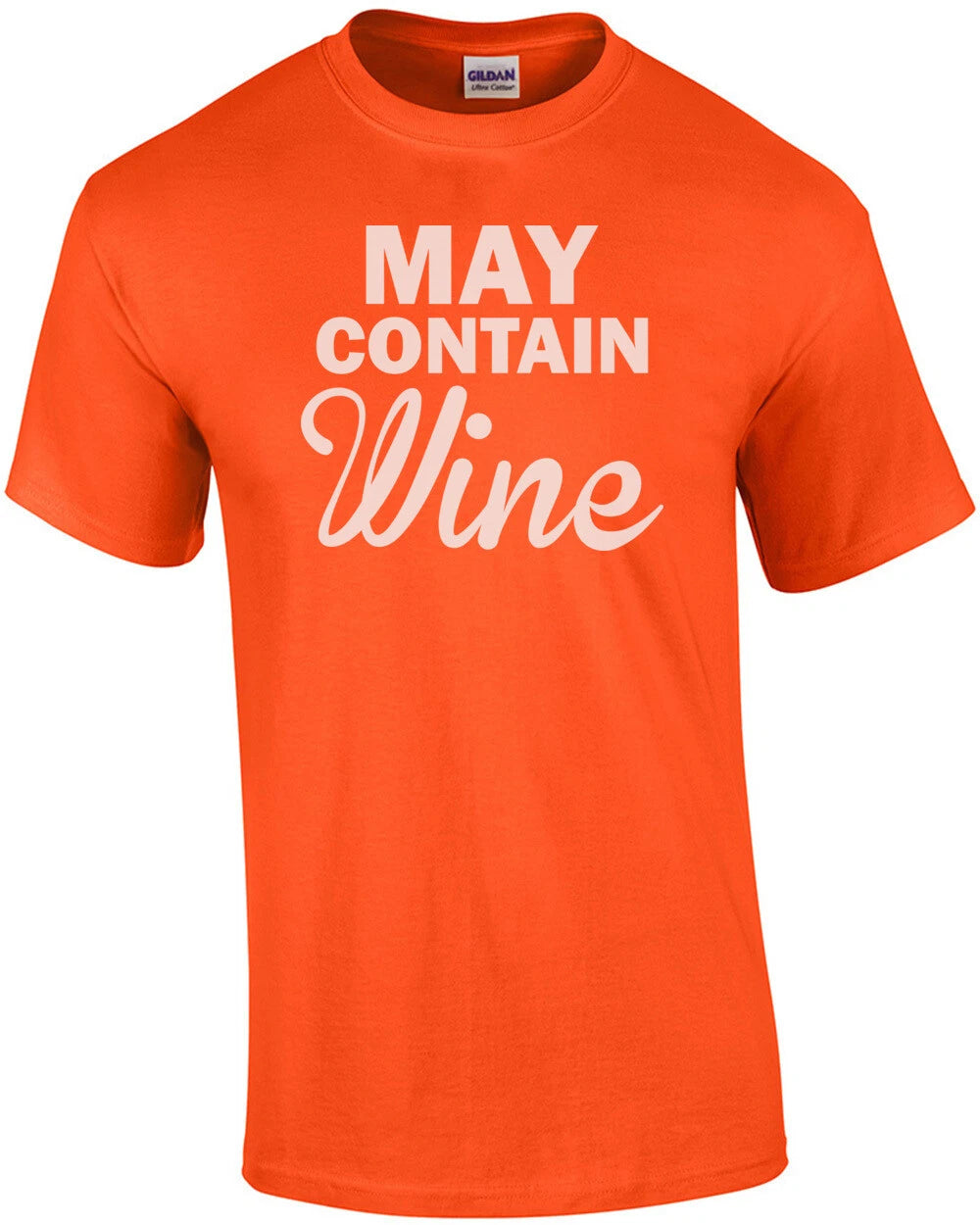 May Contain wine - funny wine t-shirt
