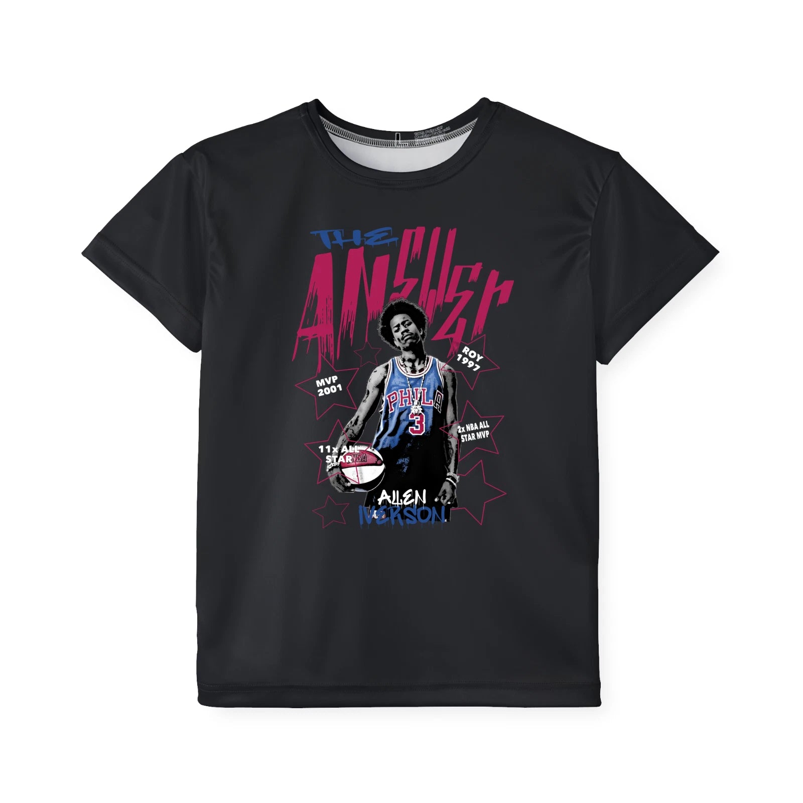 Basketball Style ADULT Size T-Shirts Clothing Custom Design Printed Front