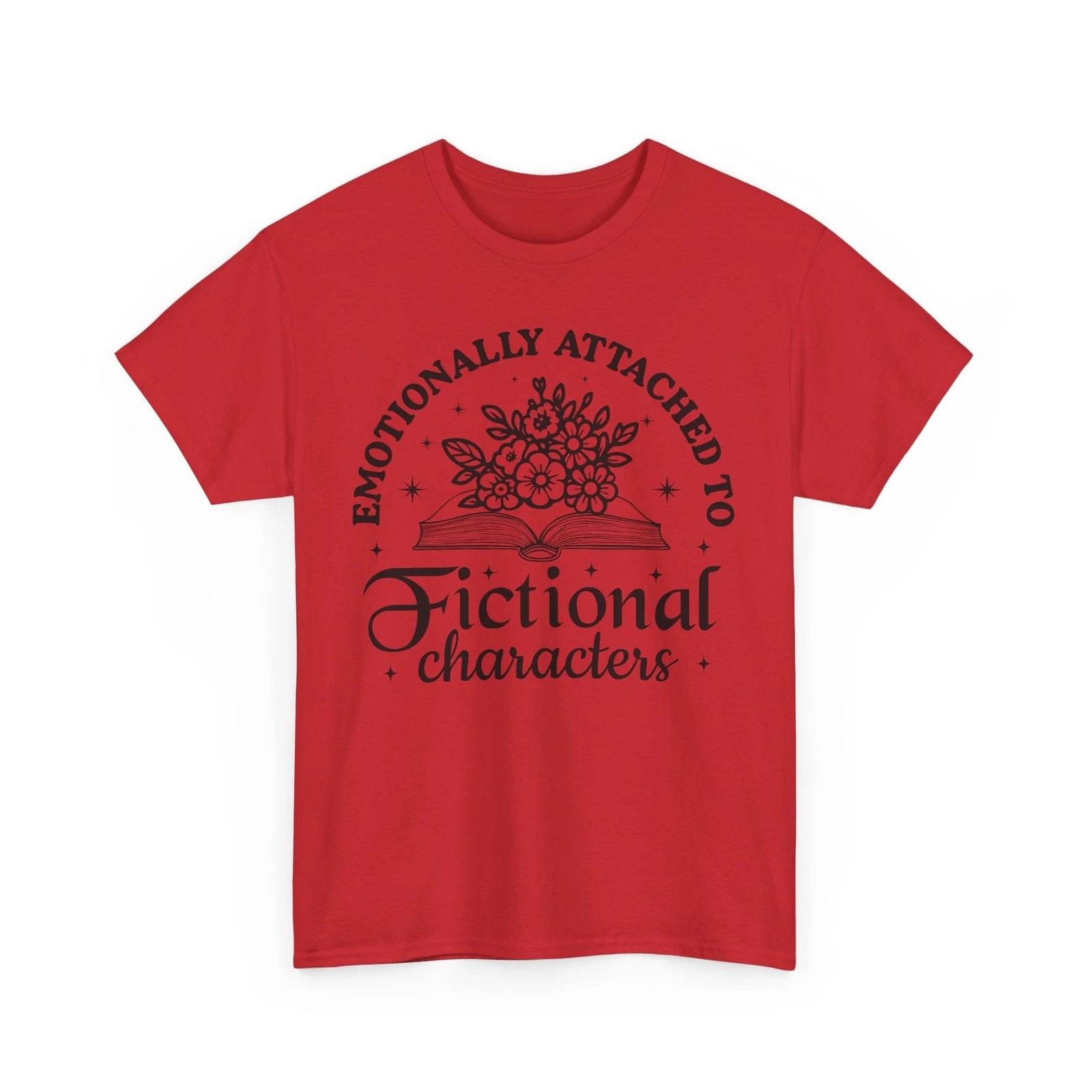 Book T-Shirt | Booktrovert Shirt | emotionally attached to fictional characters