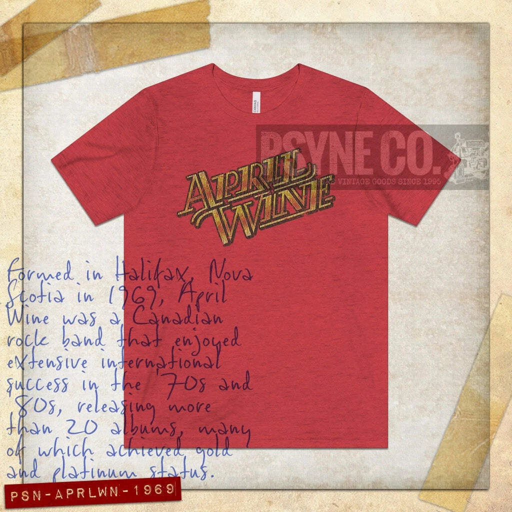 April Wine 1969 Vintage Men's T-Shirt