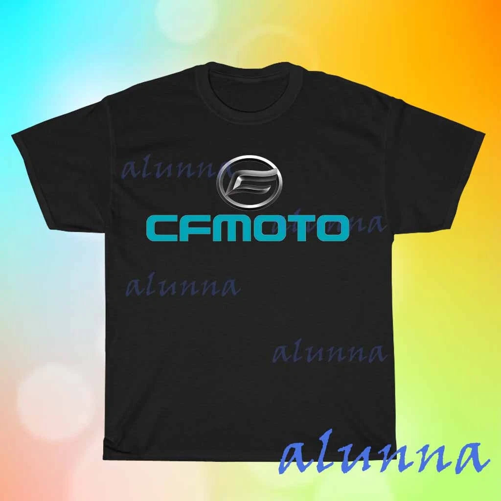 New CF Moto Logo Men's T-Shirt Funny Size S to 5XL