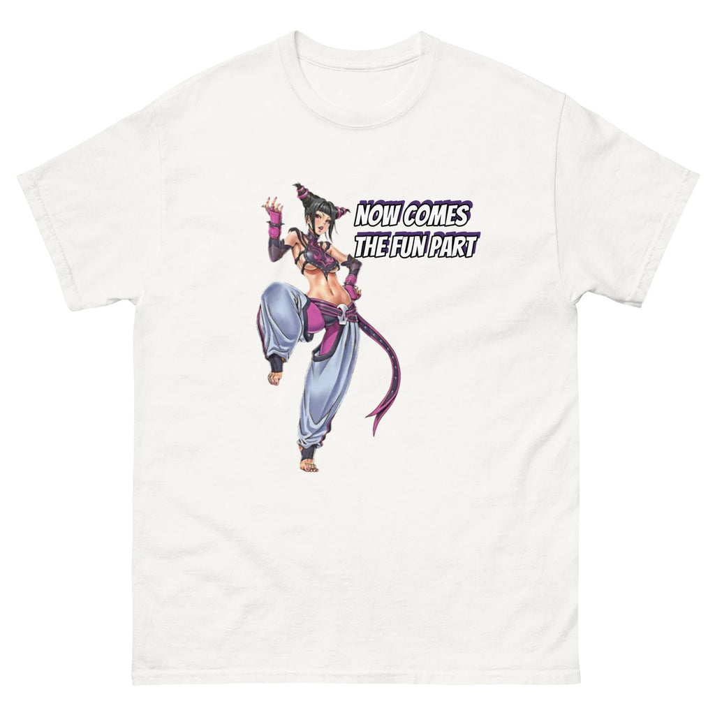 Unisex Street Fighter Juri Han Tee, Gamer Shirts, Retro Juri Street Fighter Tee