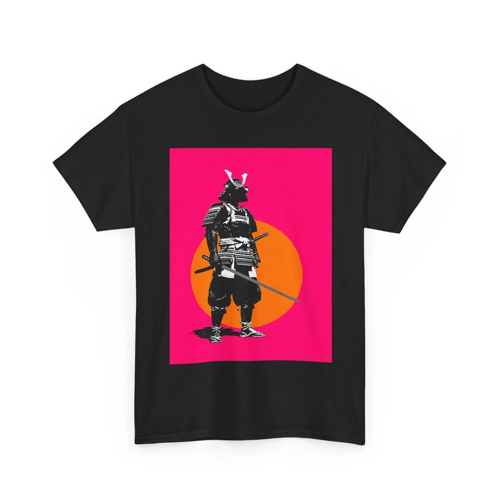SAMURAI MINIMAIST MODERN ART TSHIRT TEE GIFT MEN WOMEN STREET WEAR VINTAGE SHIRT