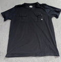 South Pole Mens 2 Pocket Cargo Shirt  Size Large Black Y2K Skater