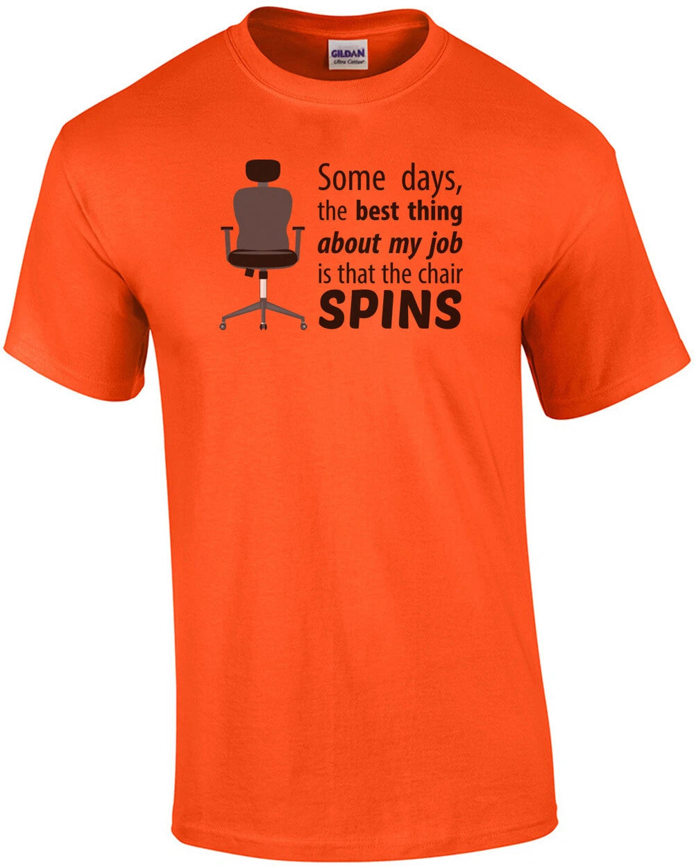 Some days, the best thing about my job is that the chair spins - work office ...