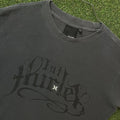 Y2K Hurley Int. Surfwear Grey Graphic Thermal Shirt Short Sleeve