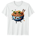 Happy Noodle Bowl T-Shirt Kawaii Foodie Noodles Birthday Gift For Him And Her