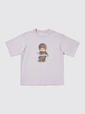UNIQLO UT Monchhichi T-Shirt  PURPLE Graphic Relax Fit Japan XS-3XL