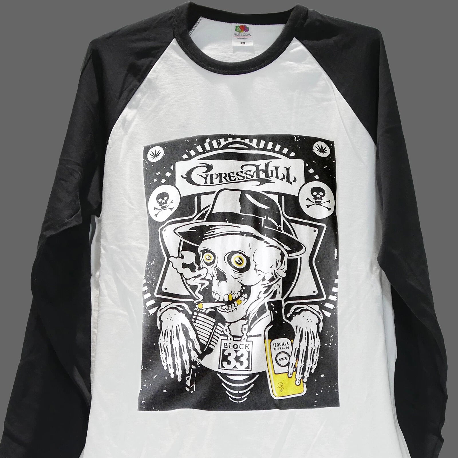 Cypress Hill Hip Hop Rock Long Sleeve Baseball T-shirt Unisex S-3XL