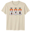 Halloween Ghosts Coffee Kawaii Mens T-Shirt Womens Tee Unisex Graphic Tee