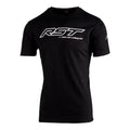 RST T-Shirt Race Department Logo Black White Motorcycle Casual Cotton