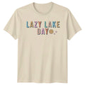 Lazy Lake Day Sun T-Shirt Nature Lake Vacation Mens Womens