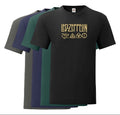 Led Zeppelin golden  Symbols T-shirt - Hard rock / heavy metal tee gift for him