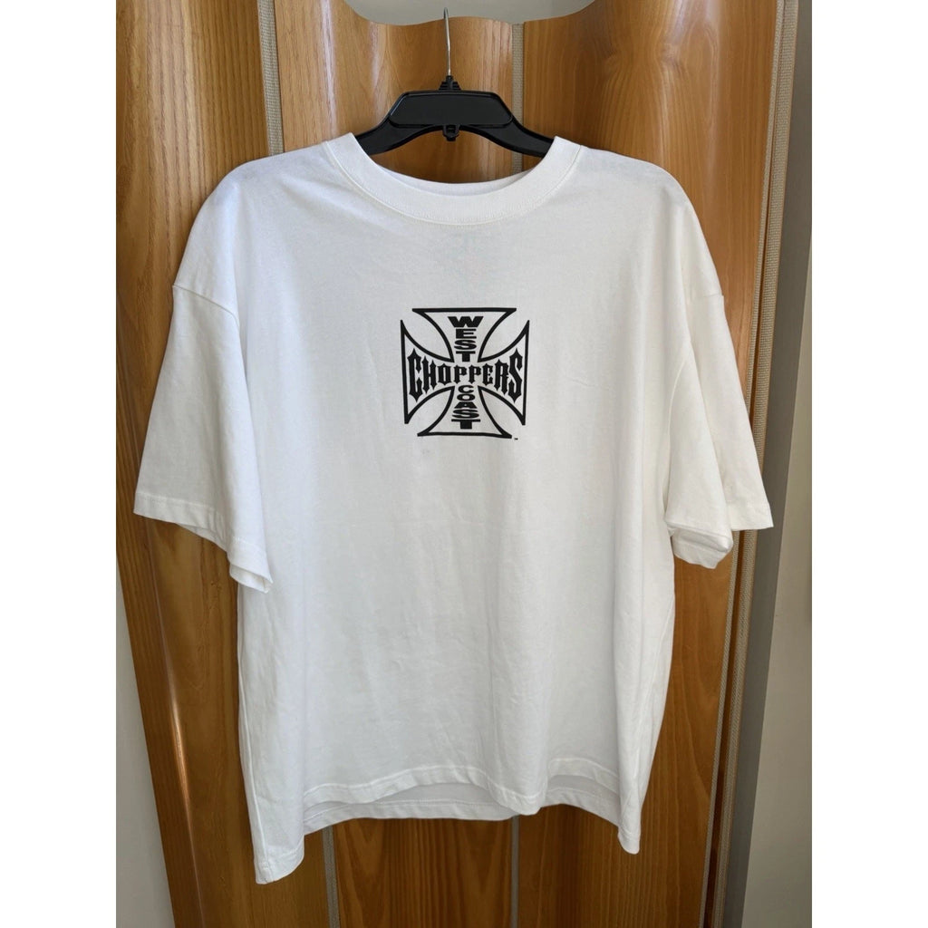 West Coast Choppers Twin Cobras Graphic Shirt Sz L New