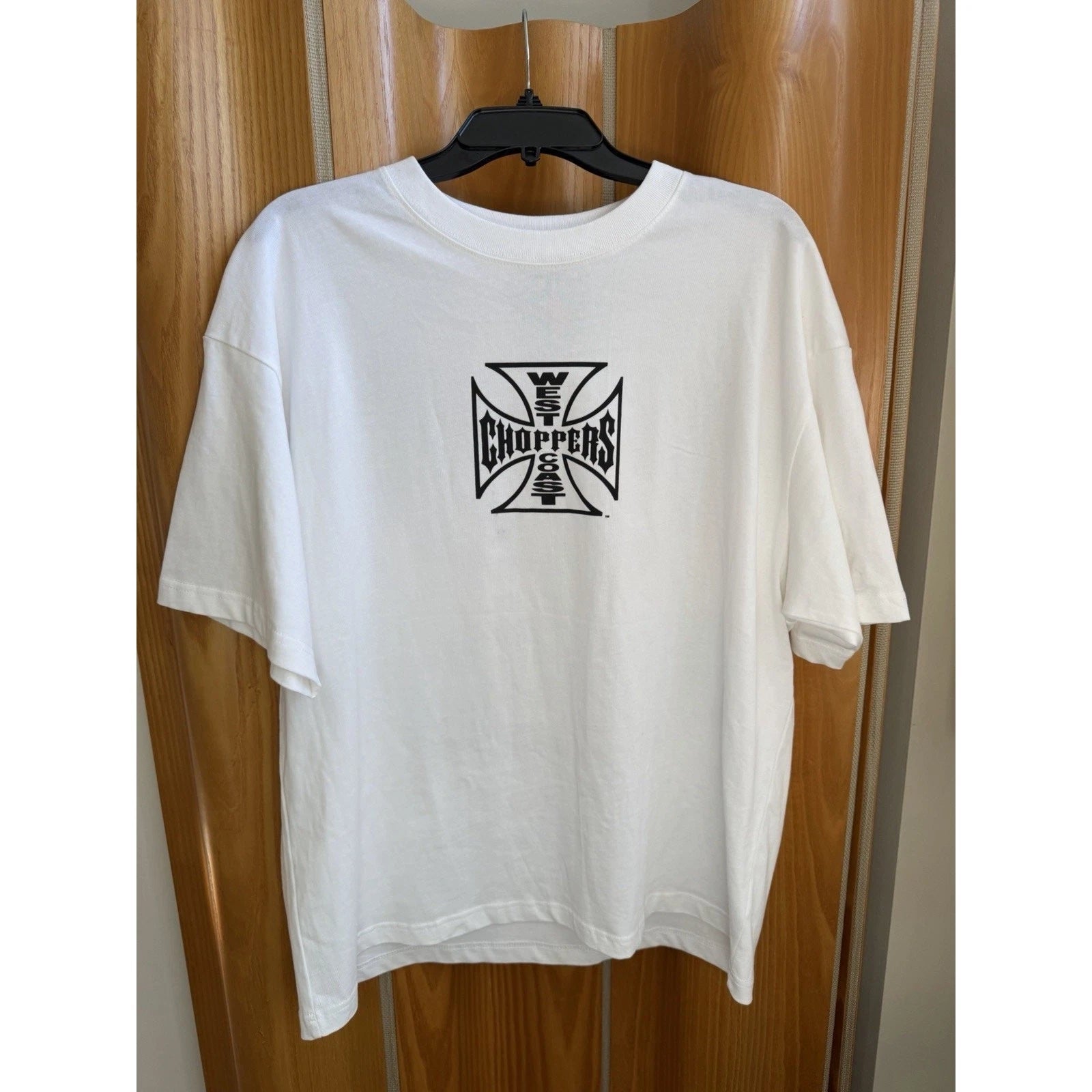 West Coast Choppers Twin Cobras Graphic Shirt Sz L New
