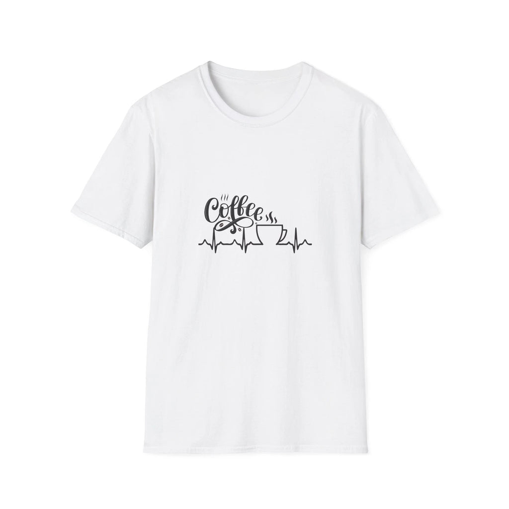Coffee is Life Softstyle T-Shirt | Funny Coffee Tee, Gift for Coffee Lovers
