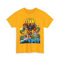 New Teen Titans T-Shirt George Perez DC Comics Cyborg Raven Vintage-Style Tee