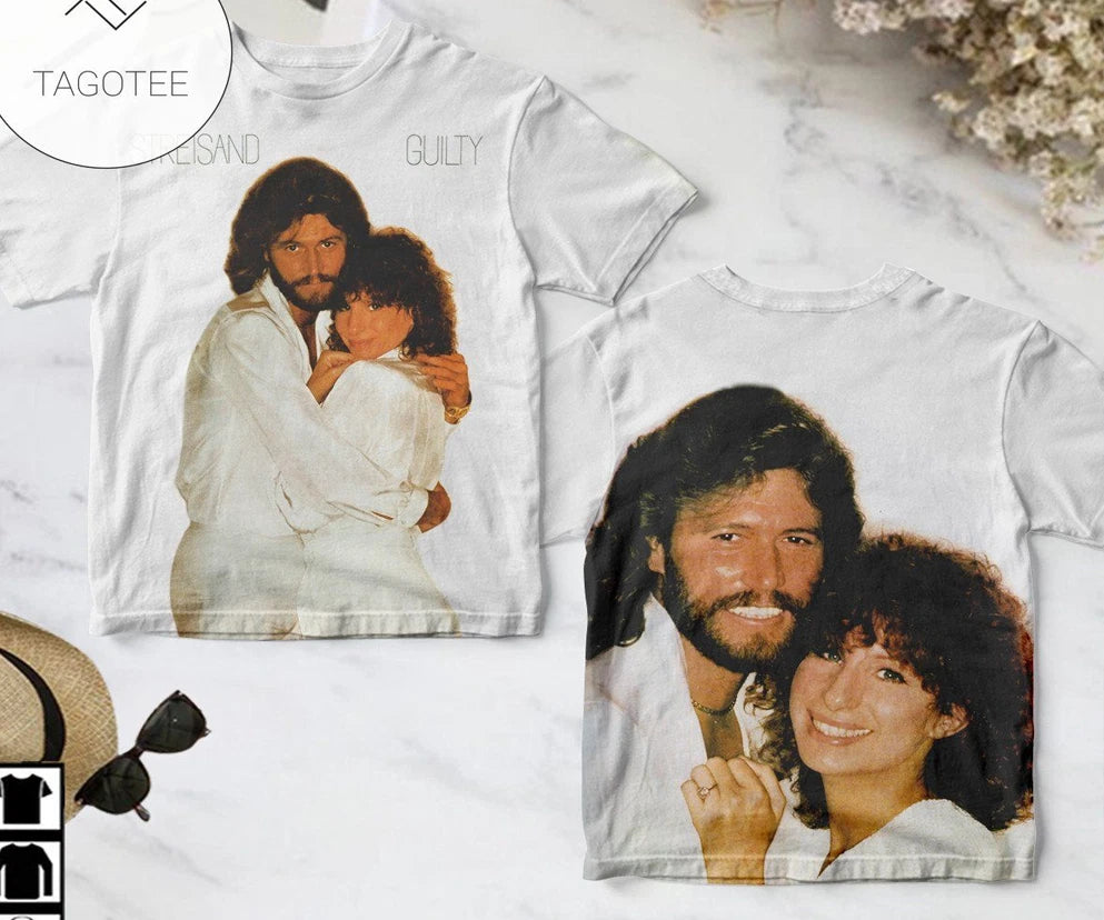 Barbra Streisand Guilty Album Cover Shirt 3D SHIRT All sizes S to 6Xl 1F2501