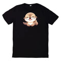 Cute Kawaii Otter Print T-Shirt