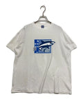 THE BLACK EYE PATCH      × creative drug store              Shark print T-shirt