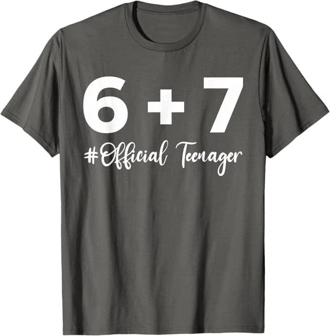 Funny 13th Birthday Official Teenager 13 Year Old Boys Kids T-Shirt