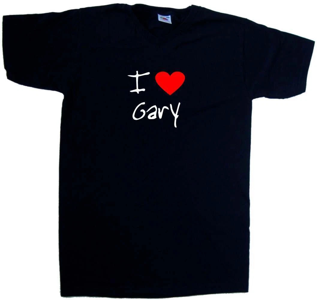 I Love Heart Gary V-Neck T-Shirt