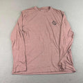 Princess Yacht Holiday Shirt Mens XXL Pink Crew Neck Long Sleeves Tee NWT