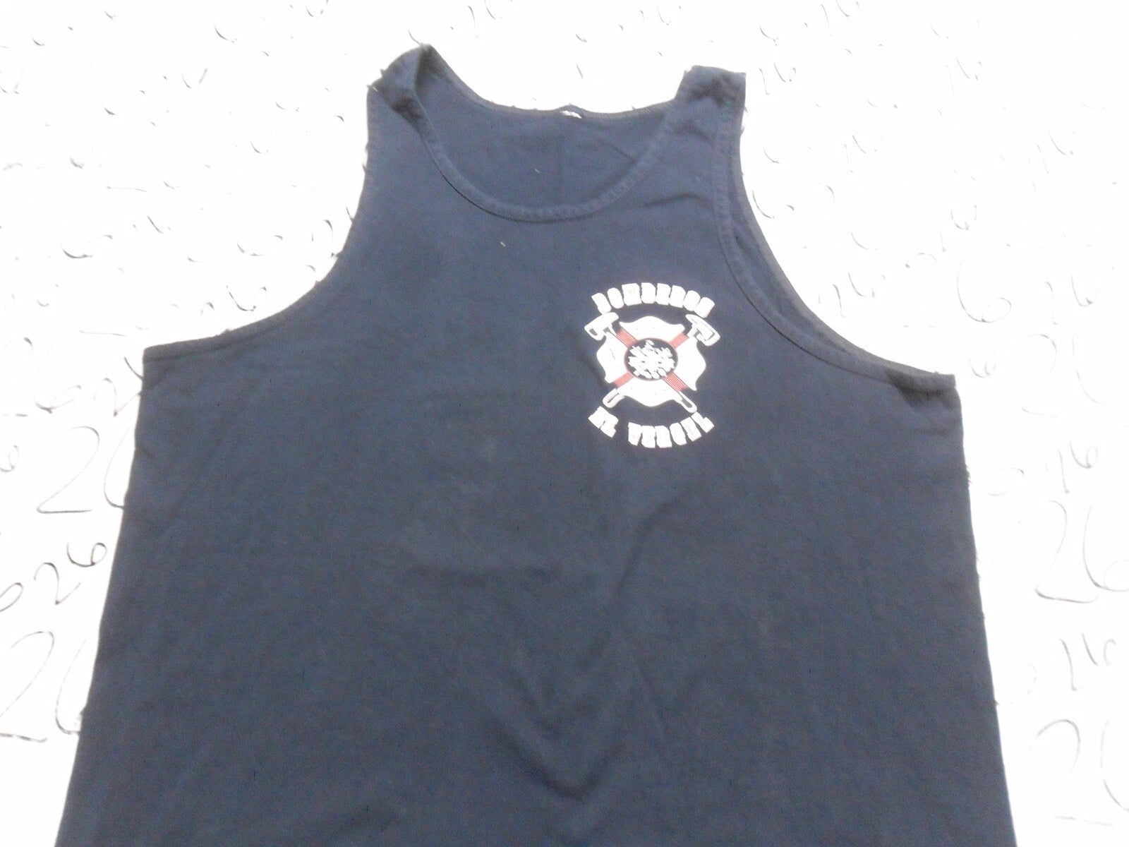 XL El Bethel Fire Fighters Tank Top  Shirt