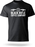 Black Rifle Coffee Company Logo Funny T shirt Made in USA Size S-5XL