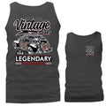 Vintage Legendary Custom Classic Car Automobile Graphic Tank Top