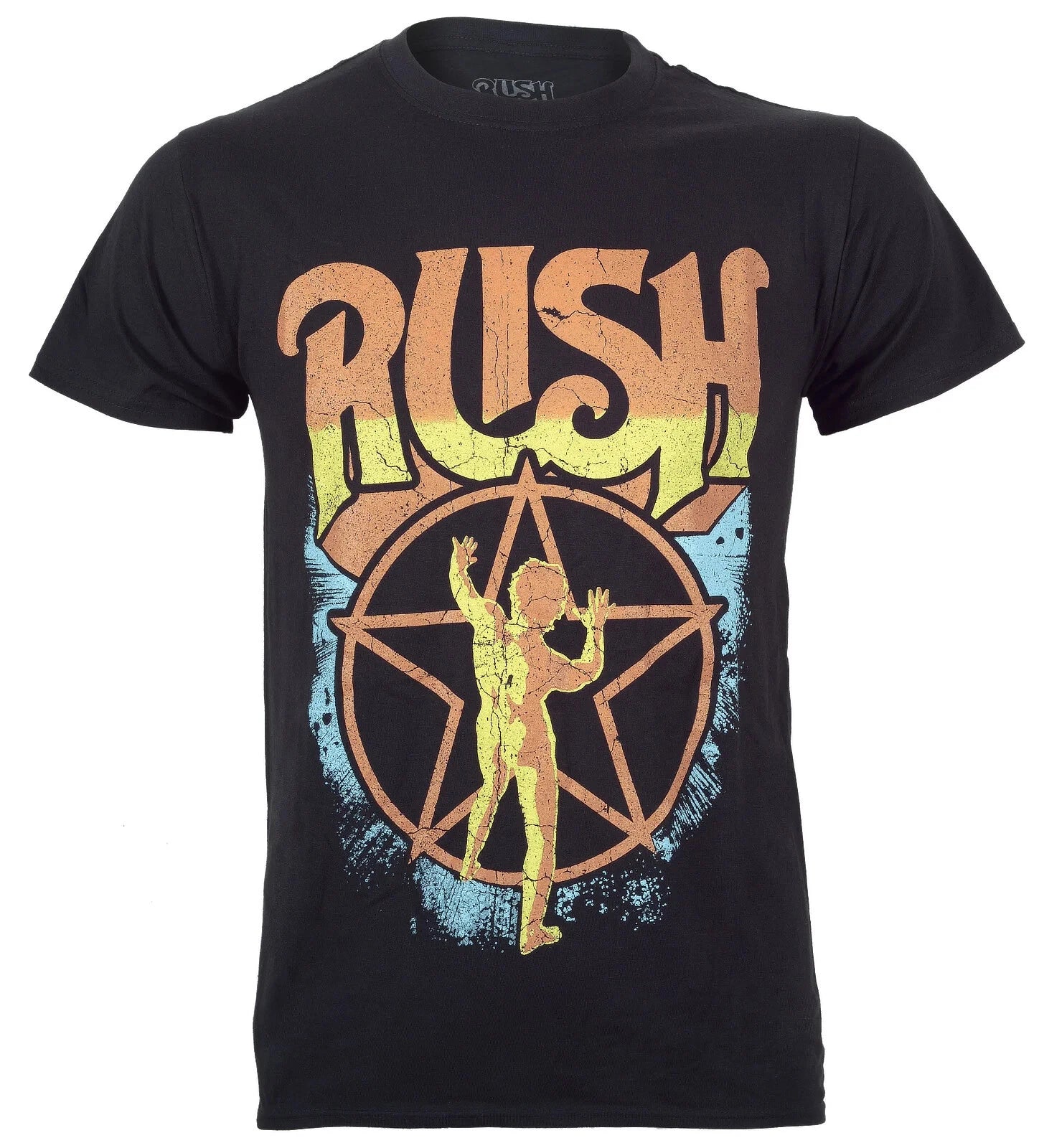 Official Rush T Shirt Starman Black S M L XL XXL New